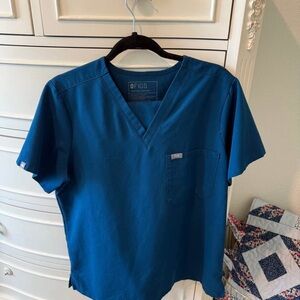 Figs Women's Blue Scrub Set